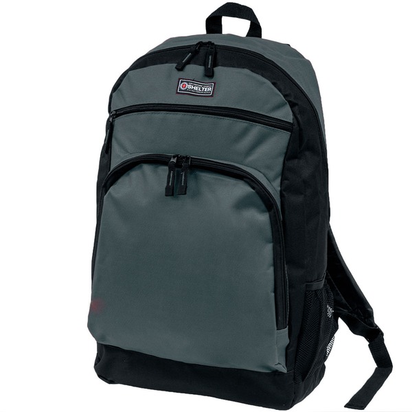 nyamabe　リュック 楽天市場】ビッグデイパックリュック 27L MINES柄 ホワイト 103596