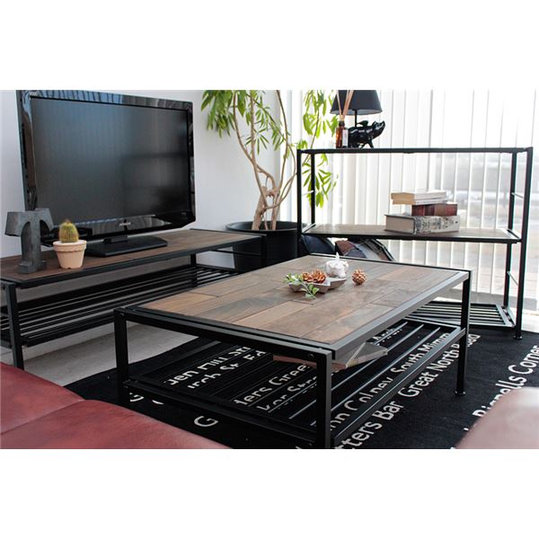 当風 置き目チャート 中央テーブル 銅色 幅員90cm 鋼鉄フレイム クラニフ 成り立ち威風 リビング 入用引き不可 送料込 Ibnalsham Com