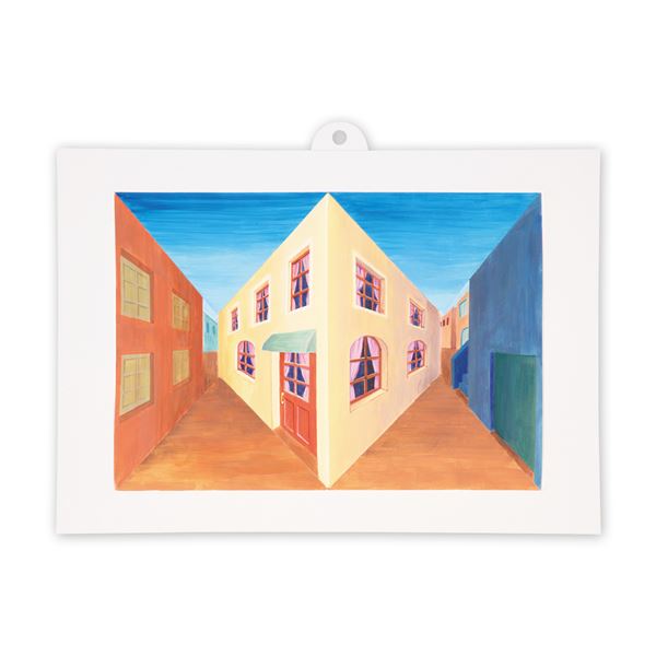 (まとめ)立体トリック絵画【×10セット】