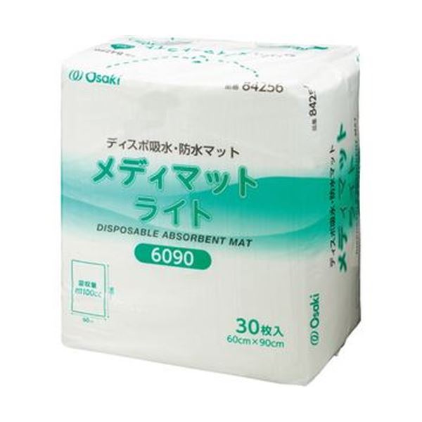（まとめ）オオサキメディカル メディマットライト 60×90珊 1風呂敷き包み（30枚）【×3仕かける】 医薬品・コンタクト・介護-その他
