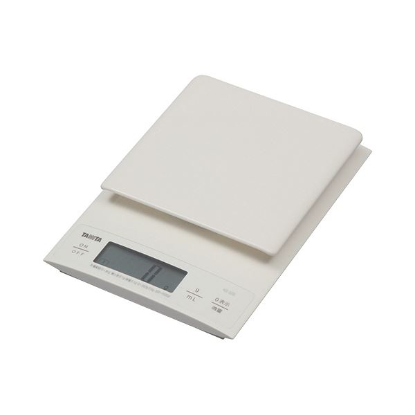 タニタ デジタルクッキングスケール3kg ホワイト KD-320-WH 1台 送料無料！