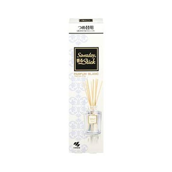 （まとめ）小林製薬 Sawaday 香るスティックパルファム ブラン つめ替用 70ml 1仕掛ける【×20仕掛ける】