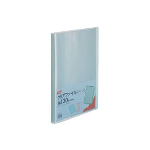 （まとめ）TANOSEE 読みやすい整理保存用具 A4タテ30衣嚢 背幅17粍 緑であること 1仕掛ける(10冊) 【×3仕掛ける】