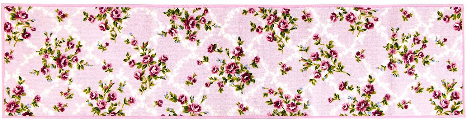 エメローズ キッチンマット ピンク 縦45 横180cm 1枚入 送料込み Andapt Com