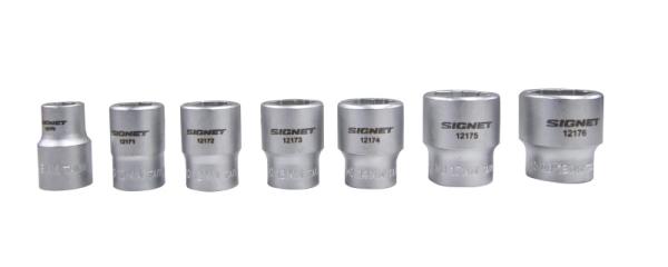 12187 3/8DR ボルトリムーバーソケットセット (7PCS) 　送料込み！
