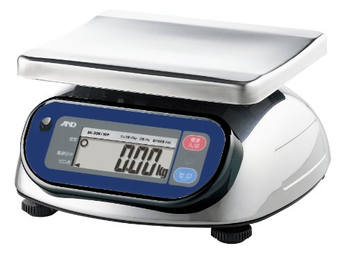A＆D　防水・防塵デジタルスケール（特定計量器・検定付）　SK-10KiWP 　送料込み！