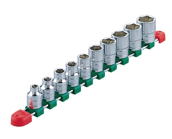 KTC TB410E (12.7SQ) ソケットセット (ミリ) 【1/2′′SQソケットセット (六角)】 000011020008 　送料込み！