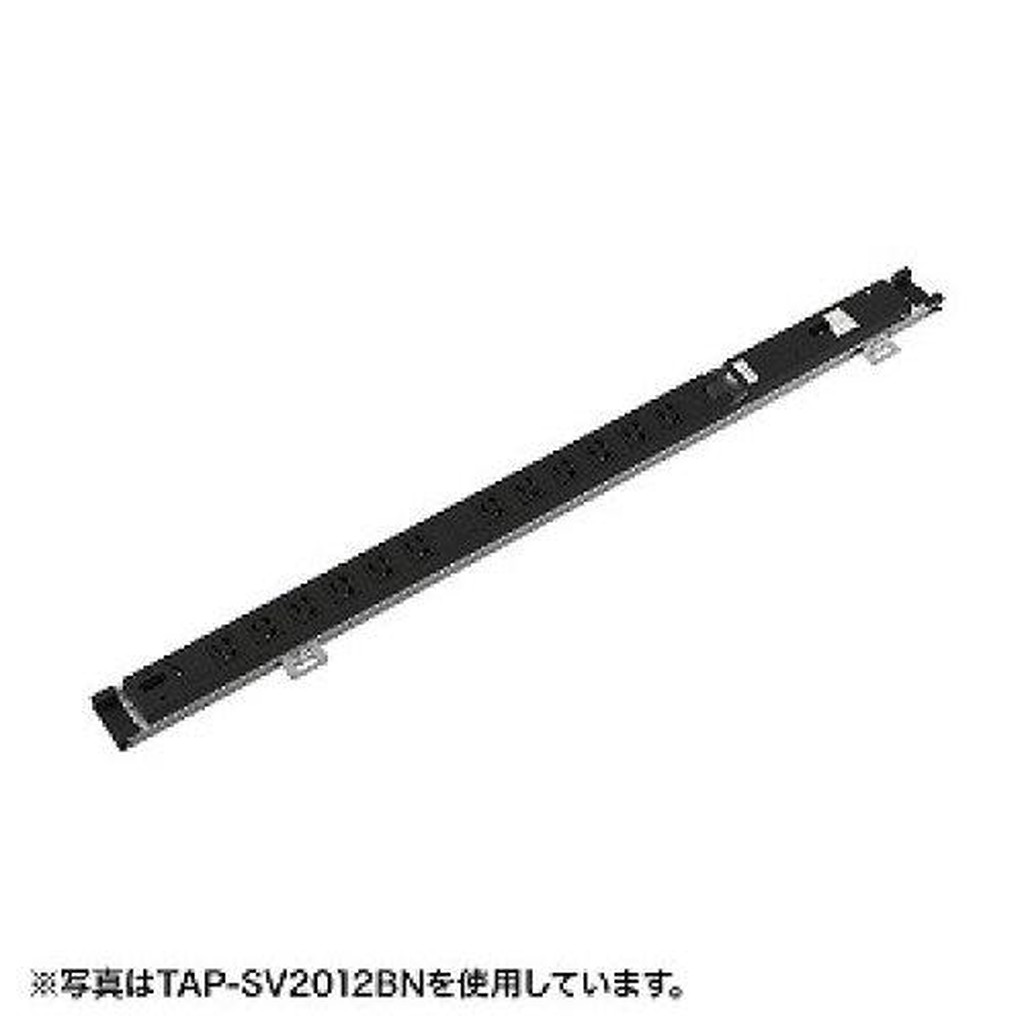 サンワサプライ 19インチサーバーラック用コンセント(15A) TAP-SV159BN(TAP-SV159BN)
