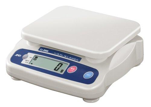 上皿デジタルはかり2kg検定付SJ-2000N-A3 送料込み!