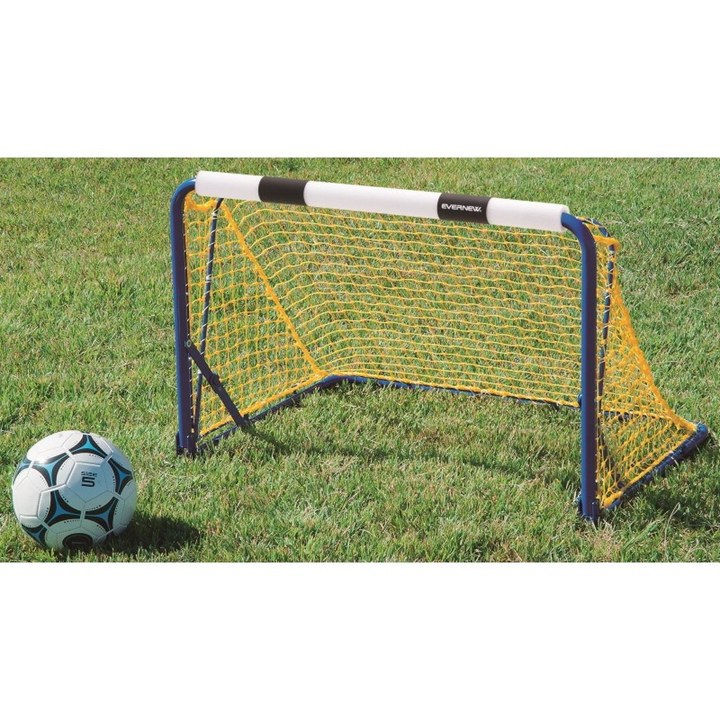 直送 一般サッカーゴールネットs109 学校用具 Evernew エバニュー 白