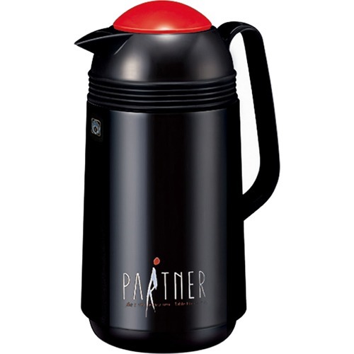 ピーコック ガラス製ハンディポット 1.0L ブラック GHC-100(1コ入)【ピーコック(Peacock)】