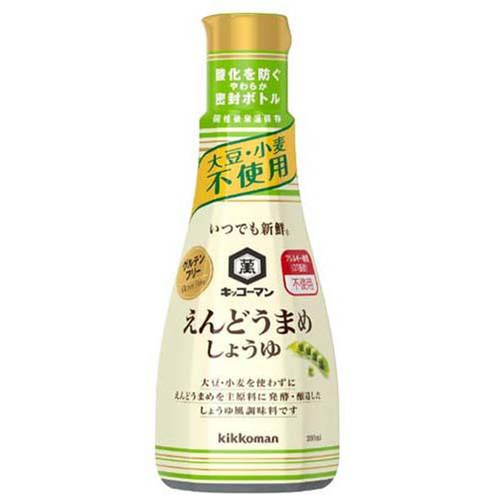 キッコーマン いつでも新鮮 えんどうまめしょうゆ 200ml 新作モデル