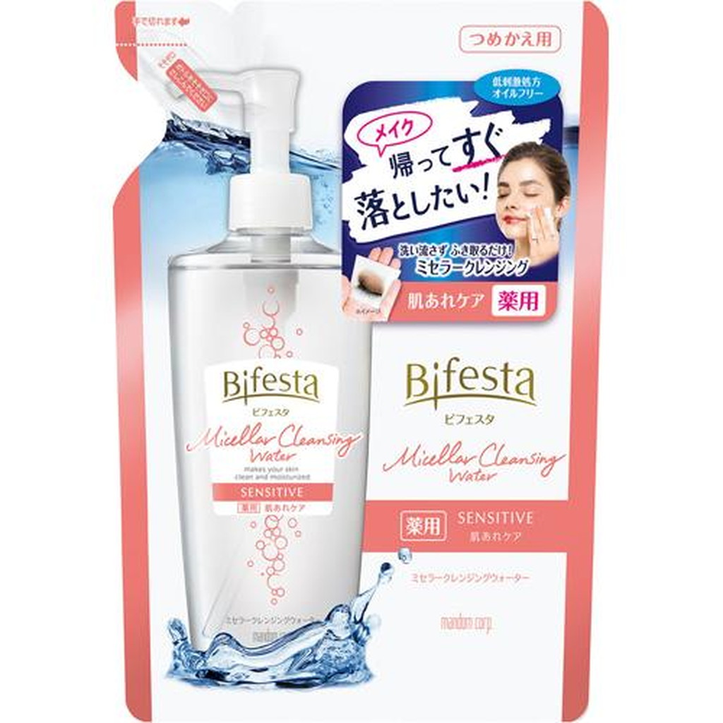 ビフェスタ ミセラークレンジングウォーター センシティブ つめかえ用(360ml)【ACos】【ビフェスタ】