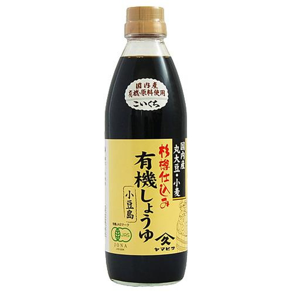 ヤマヒサ 有機しょうゆ 500ml org_4_more 濃口 醤油 激安卸販売新品 濃口