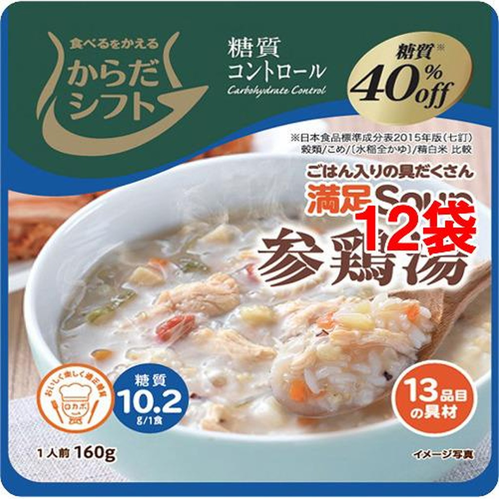 市場 からだシフト 満足Soup 糖質コントロール