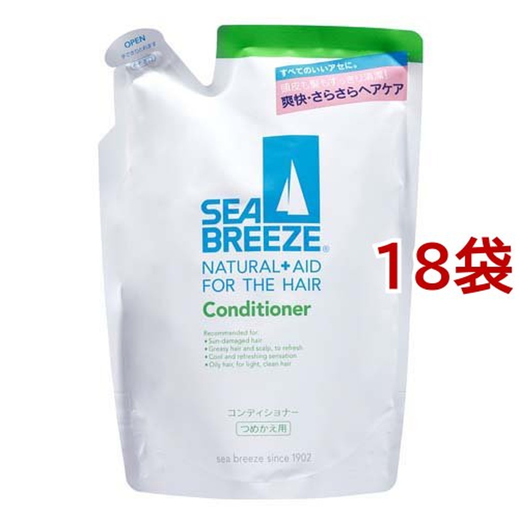 超特価】 シーブリーズ コンディショナー つめかえ用 400ml 18袋セット www.agroservet.com