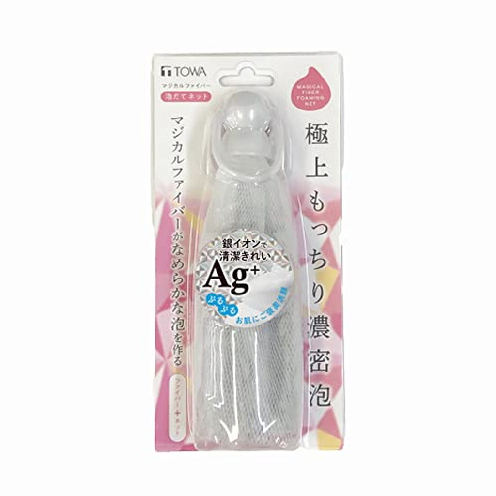 Ag+抗菌 マジカルファイバー泡立てネット(1個)