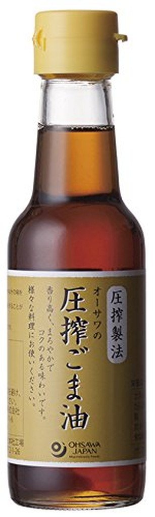 市場 オーサワの圧搾ごま油 卓上 140g