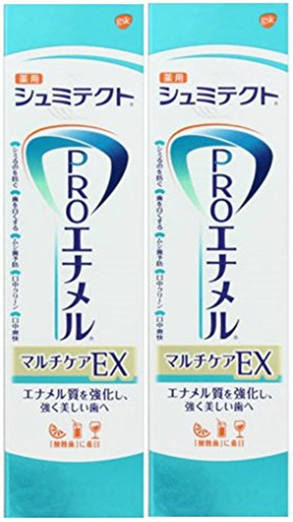 シュミテクト PROエナメル マルチケアEX 歯磨き粉 高濃度フッ素配合(1450ppm)(90g*3本セット)【シュミテクト】