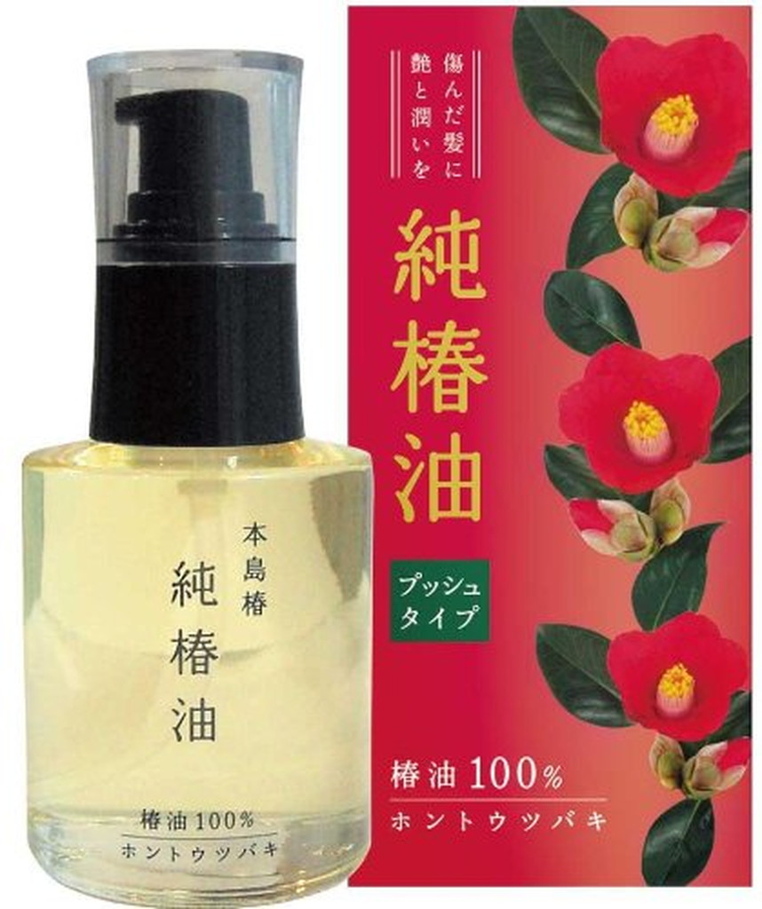最大 Offクーポン 本島椿 純椿油 プッシュタイプ 62ml 12個セット Fucoa Cl