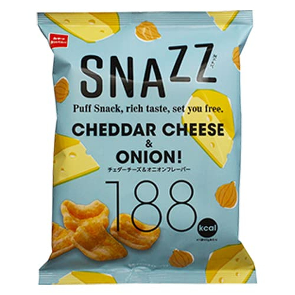 【99%OFF!】 当社の SNAZZ チェダーチーズ オニオン味 40g 24袋セット zrs.si zrs.si