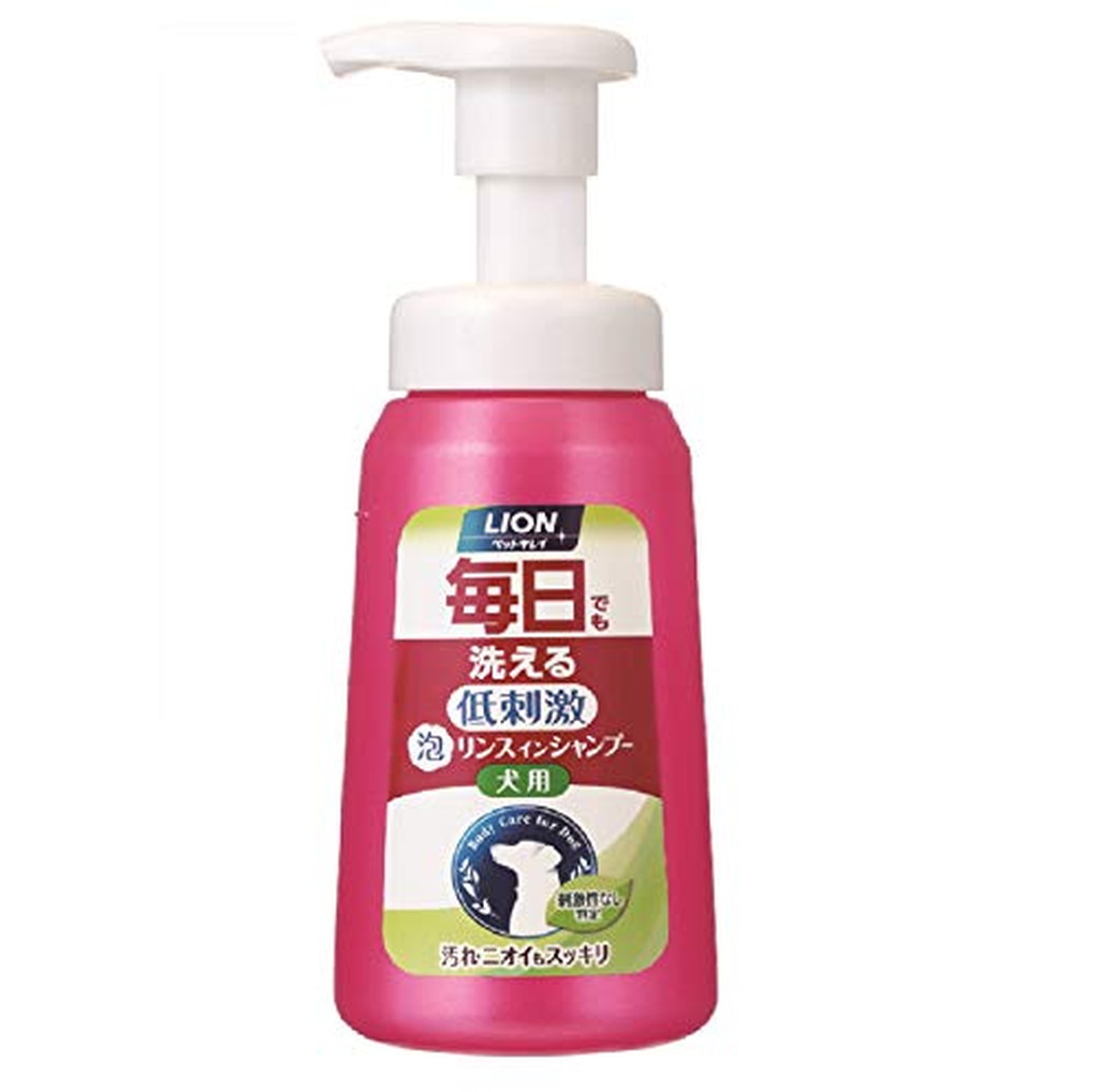 ペットキレイ 毎日でも洗える 泡リンスインシャンプー 犬用 230ml 8個セット 高級品