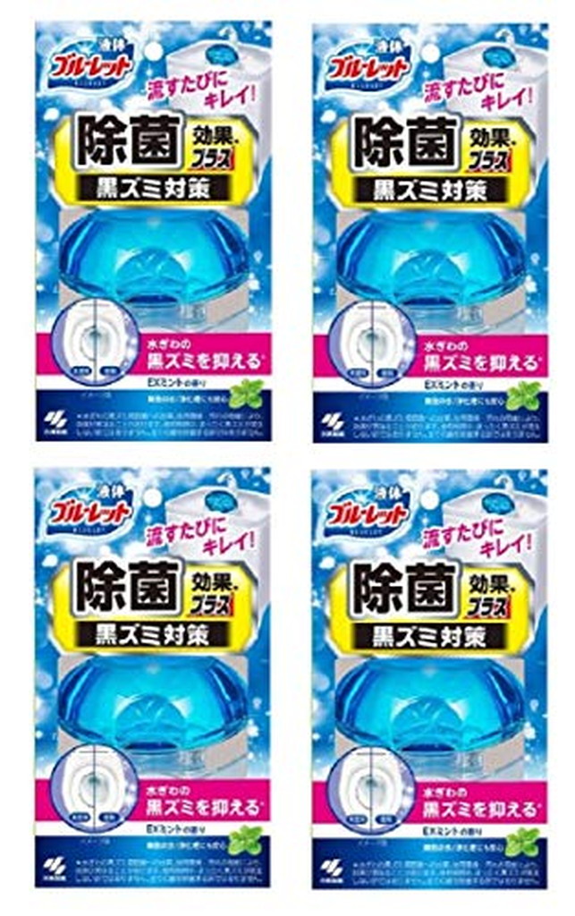 数量は多い 液体ブルーレットおくだけ 除菌効果プラス Exミントの香り 70ml 3個セット ブルーレット