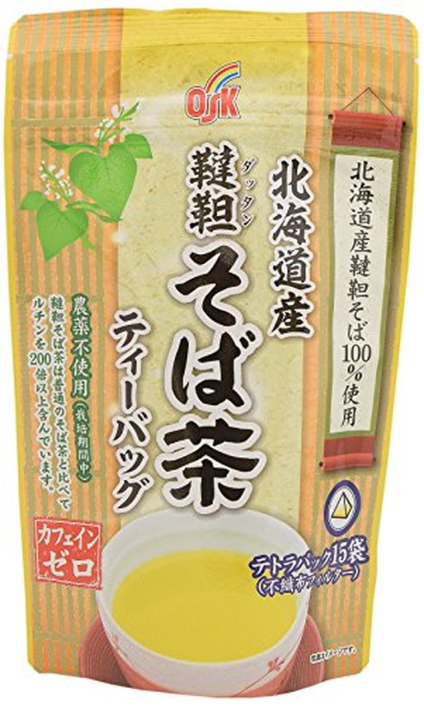 OSK 北海道産韃靼そば茶 ティーバッグ 5.5g 15袋入 【年間ランキング6年連続受賞】