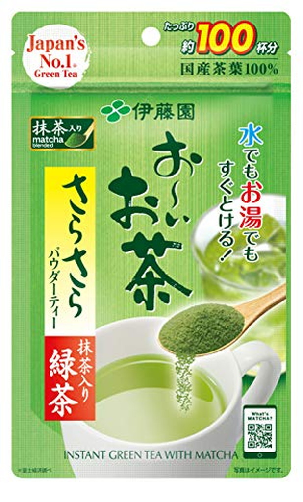 人気ブランド多数対象 伊藤園 おーいお茶 さらさら 抹茶入り緑茶 チャック付き袋タイプ 80g イチオシ お いお茶