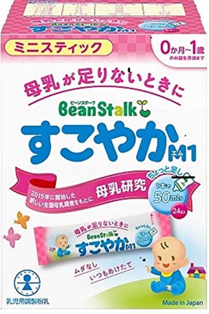 389円 【☆超目玉】 ビーンスターク すこやかM1 ミニスティック 6.5g 24本 粉ミルク