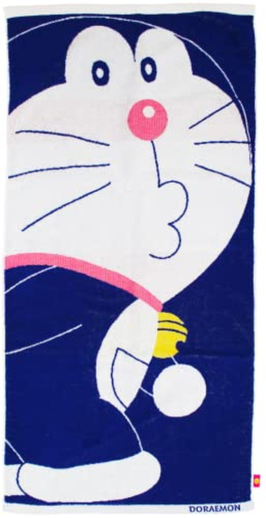 バスタオル ドラえもん ネイビー 約120*60cm A-88576-11-B(1枚)