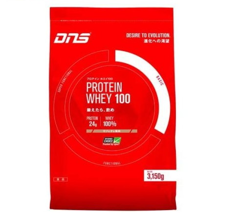 最大91％オフ！ DNS プロテイン ホエイ100 カフェオレ風味 3150g 