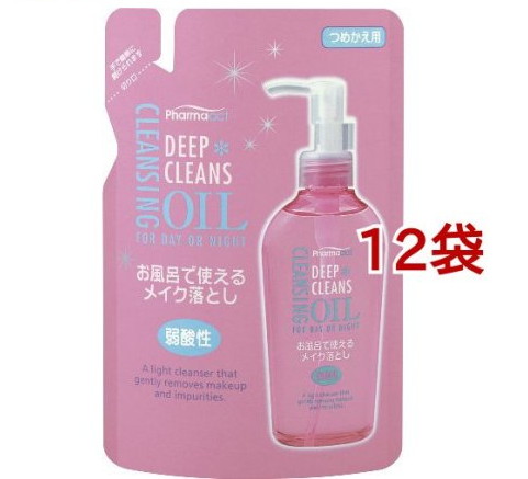 ファーマアクト ディープクレンジングオイル 詰替 150ml 12袋セット 驚きの値段で