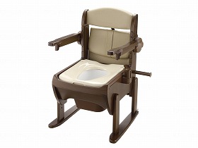 木製きらく片付け簡単トイレ 肘掛跳ね上げ/-/普通便座 リッチェル 19224 33,963円