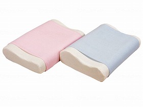 体圧分散平衡にする枕/ﾌﾞﾙｰ/ｼﾝｶｰﾊﾟｲﾙ ルナール -