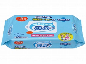 やぶれにくいﾀｲﾌﾟのおしりふき 72枚/ｹｰｽ/- ピジョンタヒラ 669200EG