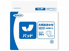 G大判おまかせ1200　水様便にも/ｹｰｽ/- 王子ネピア 48600｜生活雑貨のお店！Vie-UP