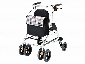 歩行車 テイコブ リトル HS05/チェックブルー(CB)/- 幸和製作所 HS05|生活雑貨のお店!Vie-UP