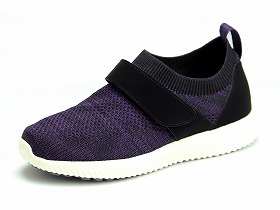 SaiSai ｽﾄﾚｯﾁﾆｯﾄｽﾆｰｶｰ WG110/ﾊﾟｰﾌﾟﾙ/4L マリアンヌ WG110