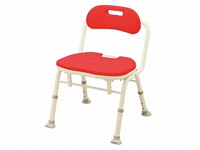 折りたたみシャワーベンチIN-S/ﾚｯﾄﾞ/- アロン化成 536342｜生活雑貨のお店！Vie-UP 16,792円