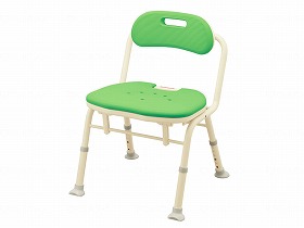 折りたたみシャワーベンチIN-S グリーン - アロン化成 536346 送料込!