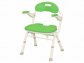 折りたたみｼｬﾜｰﾍﾞﾝﾁ ＦＳ/ｸﾞﾘｰﾝ/- アロン化成 536052｜生活雑貨のお店！Vie-UP 18,348円