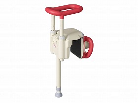 ﾕﾆｯﾄﾊﾞｽ対応浴槽手すりUST-130UB/ﾚｯﾄﾞ/- アロン化成 536630｜生活雑貨のお店！Vie-UP