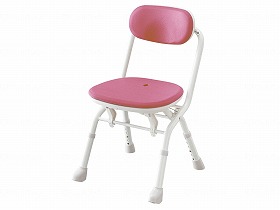 楽らく開閉ｼｬﾜｰﾍﾞﾝﾁCN/ﾚｯﾄﾞ/- アロン化成 536-097