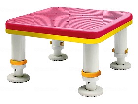 ﾀﾞｲﾔﾀｯﾁ浴槽台　ｺﾝﾊﾟｸﾄｻｲｽﾞ/ｺｰﾗﾙﾋﾟﾝｸ/15-25 シンエイテクノ SYC15-25