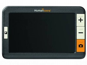 御膳上等持っていく型押しひろげる読みもの器ｴｷｽﾌﾟﾛ5/黒/- Humanware FGEX-1011