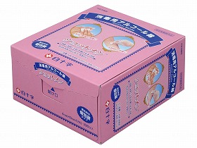 ｼｮｯﾄﾒﾝ　100包入/ｹｰｽ/- 白十字 11509
