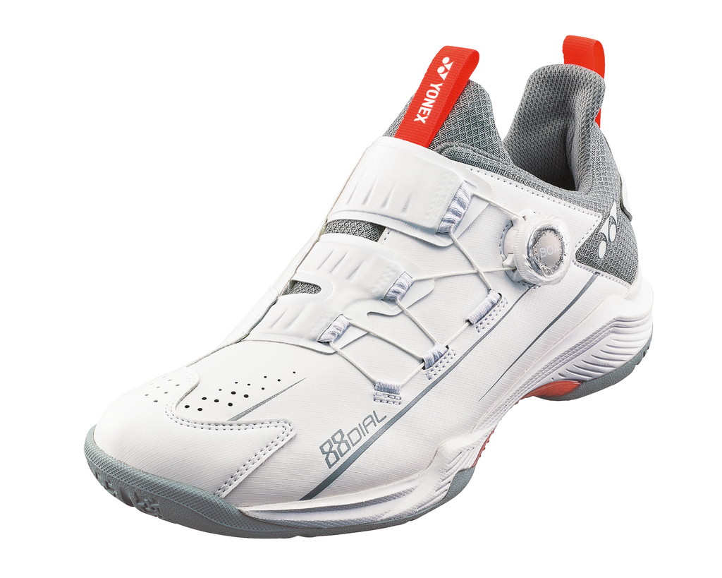 ヨネックス YONEX バドミントン シューズ パワークッション88ダイヤルワイド マットホワイト(801) 25.0 SHB88D2W