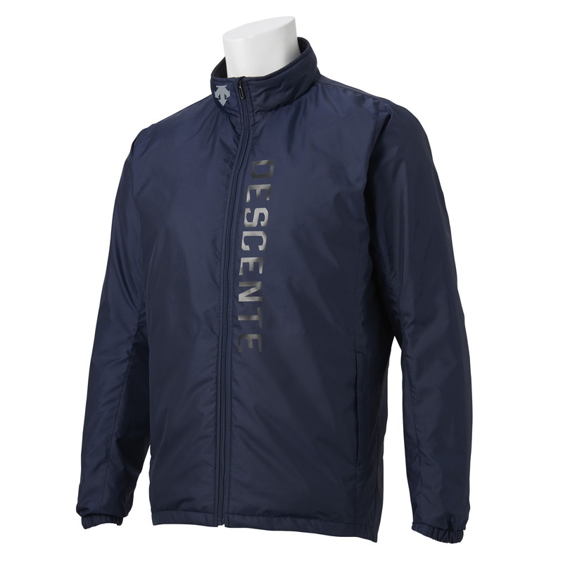デサント DESCENTE ランニング トップス単品(ETC) ウォーマージャケット ネイビー×Dグレー(NV) L DRMSJC41