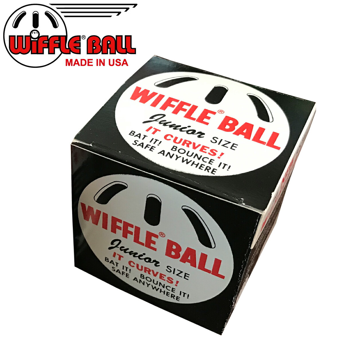 ウィッフルボール WIFFLE Ball ジュニアボールサイズ 堅苦しさどんぶり鉢 日本定め事品 ベイスボール 曲球 魔球 貨物輸送無料